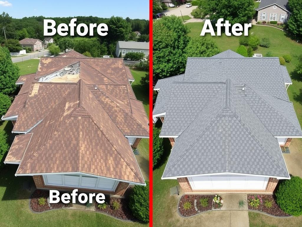 Completed roofing project in St. Joseph MO Completed roofing project in St. Joseph MO