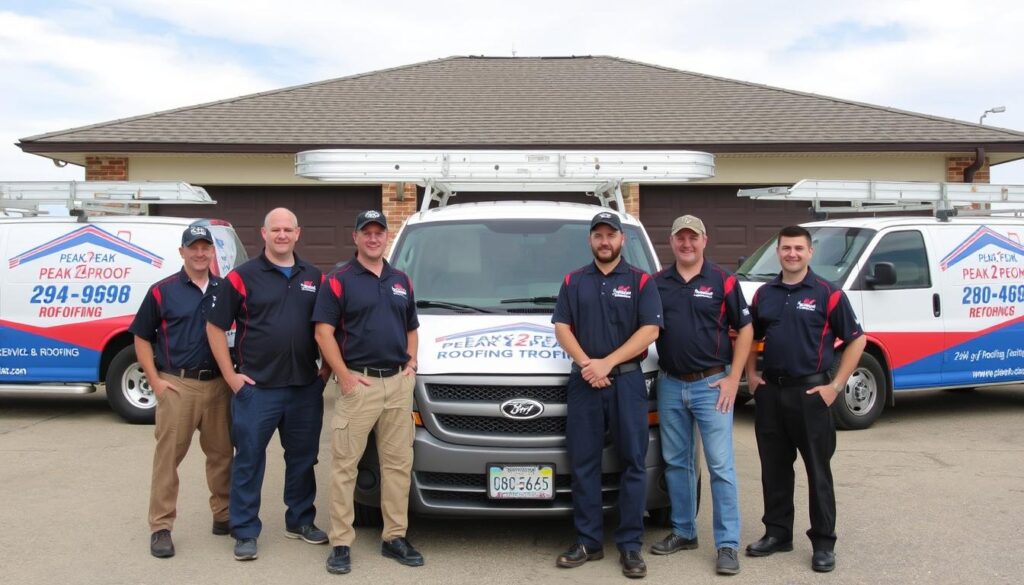 Peak2Peak Roofing team in St. Joseph MO Peak2Peak Roofing team in St. Joseph MO